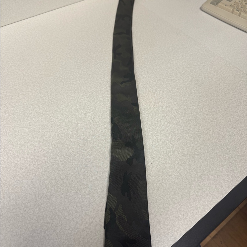 Valentino Black and Green Tie